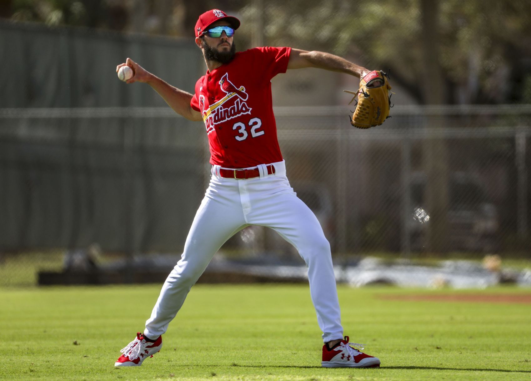 Cardinals hold first full team workout of 2021